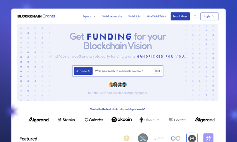 Blockchain Grants